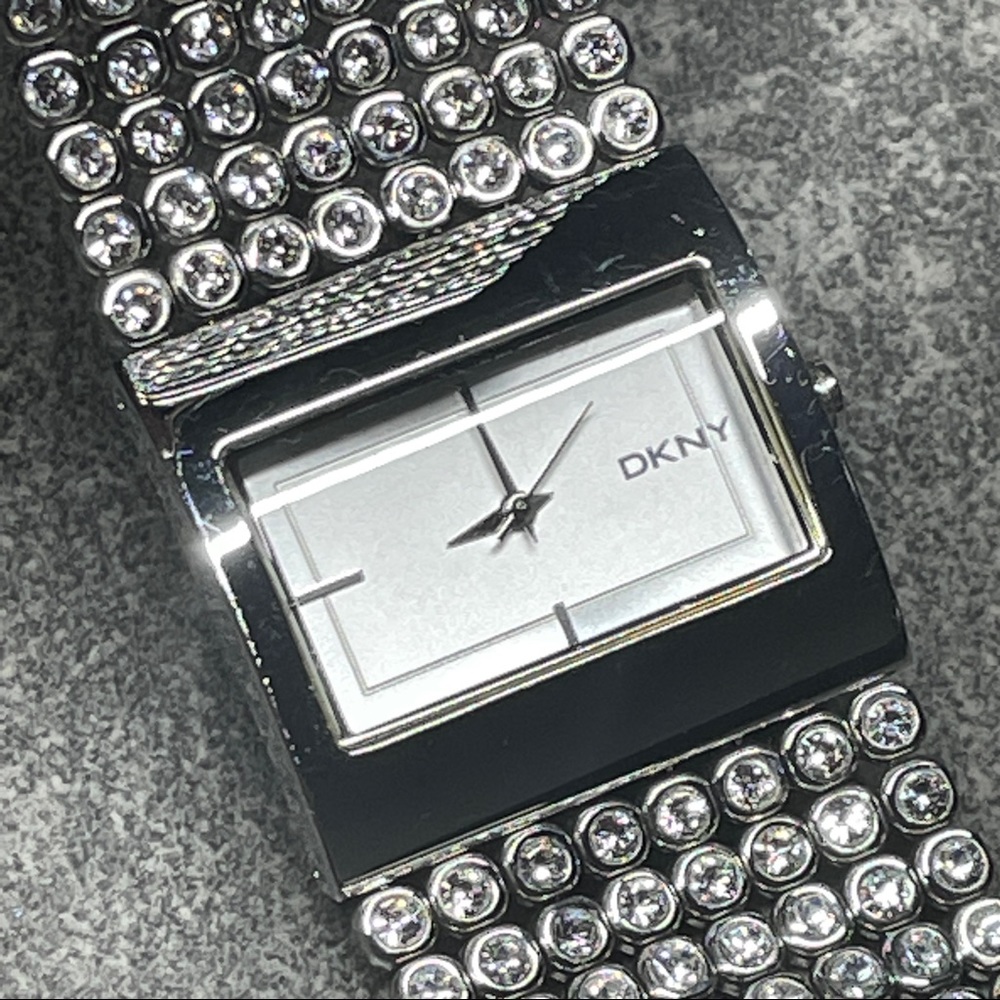 Women’s DKNY Women’s Watch Crystal Bracelet Bling Stainless Steel